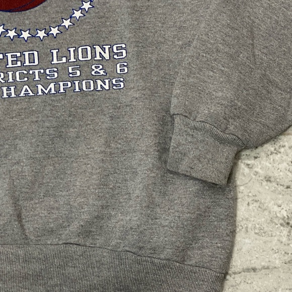 Vintage 1998 Vintage Grey Post-Secondary SportsCrewneck - Picture 5 of 5